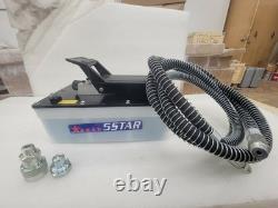 Air Hydraulic Foot Pump Auto Body Shop Oil Tank 10000PSI High Pressure Press