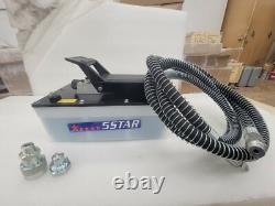 Air Hydraulic Foot Pump Auto Body Shop Oil Tank 10,000PSI High Pressure Press