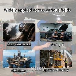 Air Hydraulic Foot Pump Made of Aluminum with Air Line Lubricator, Black