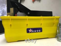 Air Hydraulic Foot Pump Pedal 10000 PSI 10ft Hose & Coupler Auto shop press fram