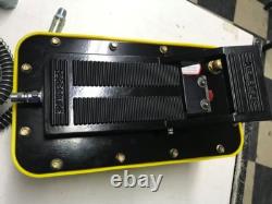 Air Hydraulic Foot Pump Pedal 10000 PSI 10ft Hose & Coupler Auto shop press fram