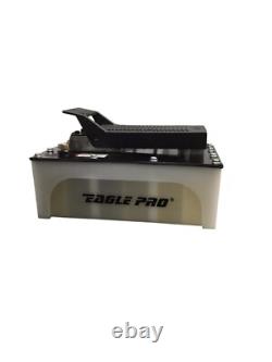 Air Hydraulic Foot Pump with 10000 PSI Foot Pedal High Pressure body shop frame