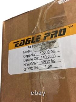 Air Hydraulic Foot Pump with 10000 PSI Foot Pedal High Pressure body shop frame