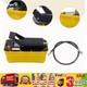 Air Hydraulic Jack Pump Rotary Lift 10,000 Psi With 2.3l Reservoir