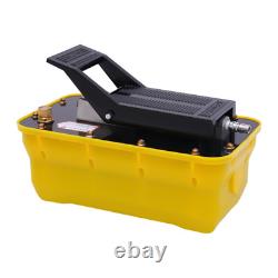 Air Hydraulic Jack Pump Rotary Lift 10,000 PSI with 2.3L Reservoir