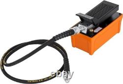 Air Hydraulic Pump 10000PSI 1/2 Gal Foot Pedal Actuated Hydraulic Bead Breaker
