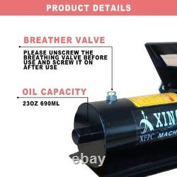 Air Hydraulic Pump 10000PSI 1.7L, with Air Line Lubricator Air Actuated Foot Pump