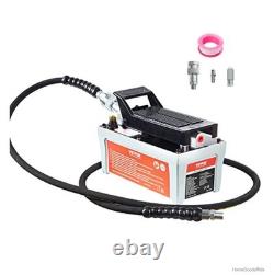Air Hydraulic Pump 10000 PSI 1/2 Gal Reservoir Foot Actuated 6.6 ft Pipe for