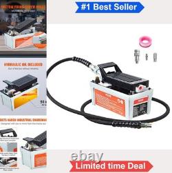 Air Hydraulic Pump 10000 PSI 1/2 Gal Reservoir Foot Actuated Treadle with 6.6