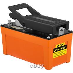 Air Hydraulic Pump 10000 PSI Air Over Hydraulic Pump 0.42 Gal Reservoir Fo