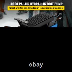 Air Hydraulic Pump 10000 PSI Air Over Hydraulic Pump 1/2 Gal Reservoir Air Trea