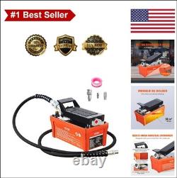 Air Hydraulic Pump 10000 PSI Foot Actuated 1/2 Gal Reservoir NPT 3/8 Outlet 6.6