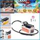 Air Hydraulic Pump 10000 Psi Foot Operated 98 Cu In Reservoir 2 Meter Oil Pipe