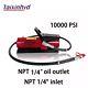 Air Hydraulic Pump 10000 Psi, Npt 3/8 Oil Outlet, Npt 1/4 Inlet