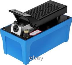 Air Hydraulic Pump 10000 Psi 1/2 Gal Reservoir Rust Resistant Single Acting Hose