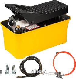 Air Hydraulic Pump 10,000PSI, Air Hydraulic Foot Pump 1/2 Gal Reservoir, Air Foo