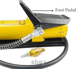 Air Hydraulic Pump 10,000 PSI 10 Ton Porta Power Hydraulic Air Foot Pump
