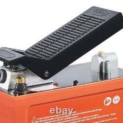 Air Hydraulic Pump 10,000 PSI 1/2 Gal Reservoir Foot Actuated Treadle