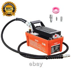 Air Hydraulic Pump, 10,000 PSI 1/2 Gal Reservoir, NPT 3/8 Oil Outlet, NPT 1/4