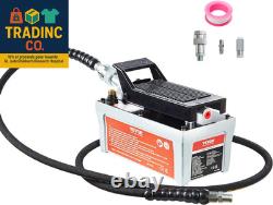 Air Hydraulic Pump, 10,000 PSI 1/2 Gal Reservoir, NPT 3/8 Oil Outlet, NPT 1/4