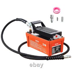 Air Hydraulic Pump, 10,000 PSI 1/2 Gal Reservoir, NPT 3/8 Oil Outlet, NPT 1/4