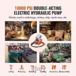 Air Hydraulic Pump, 10,000 PSI 1/2 Gal Reservoir, NPT 3/8 Oil Outlet, NPT 1/4