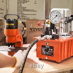 Air Hydraulic Pump, 10,000 PSI 1/2 Gal Reservoir, NPT 3/8 Oil Outlet, NPT 1/4