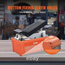 Air Hydraulic Pump, 10,000 PSI 1/2 Gal Reservoir, NPT 3/8 Oil Outlet, NPT 1/4