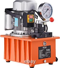 Air Hydraulic Pump, 10,000 PSI 1/2 Gal Reservoir, NPT 3/8 Oil Outlet, NPT 1/4