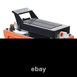 Air Hydraulic Pump, 10, 000 PSI 1/2 Gal Reservoir, NPT 3/8 Oil Outlet, Orange