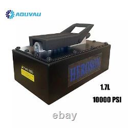 Air Hydraulic Pump 10,000 PSI, 1.7L Hydraulic Pump Foot Actuated Hydraulic Pump