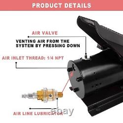 Air Hydraulic Pump 10,000 PSI, 1.7L Reservoir, Air Hydraulic Foot Pump