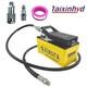 Air Hydraulic Pump 10,000 Psi, 1.7l Reservoir, Npt3/8 Oil Outlet, Yellow