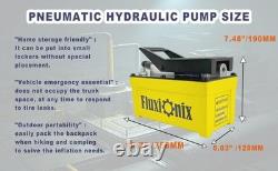 Air Hydraulic Pump 10,000 PSI, 1.7L Reservoir, NPT 1/4 Inlet