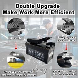 Air Hydraulic Pump 10,000 PSI, 1.7L Reservoir, NPT 3/8 Oil Outlet, Black