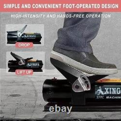 Air Hydraulic Pump 10,000 PSI 1.7L Reservoir NPT 3/8 Oil Outlet, Black