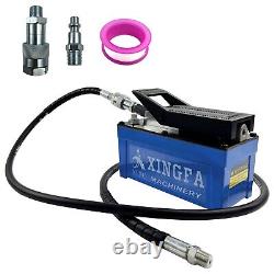 Air Hydraulic Pump 10,000 PSI, 1.7L Reservoir, NPT 3/8 Oil Outlet, Blue