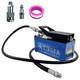 Air Hydraulic Pump 10,000 Psi, 1.7l Reservoir, Npt 3/8 Oil Outlet, Blue