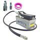Air Hydraulic Pump 10,000 Psi, 1.7l Reservoir, Npt 3/8 Oil Outlet, Gray