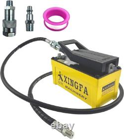 Air Hydraulic Pump 10,000 PSI, 1.7L Reservoir, NPT 3/8 Oil Outlet, NPT 1/4