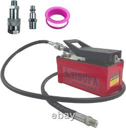 Air Hydraulic Pump 10,000 PSI, 1.7L Reservoir, NPT 3/8 Oil Outlet, NPT 1/4