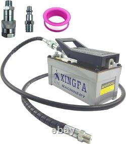 Air Hydraulic Pump 10,000 PSI, 1.7L Reservoir, NPT 3/8 Oil Outlet, NPT 1/4