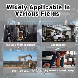 Air Hydraulic Pump 10,000 PSI, 1.7L Reservoir, NPT 3/8 Oil Outlet, NPT 1/4