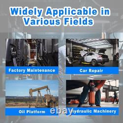 Air Hydraulic Pump 10,000 PSI, 1.7L Reservoir, NPT 3/8 Oil Outlet, NPT 1/4