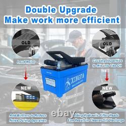 Air Hydraulic Pump 10,000 PSI, 1.7L Reservoir, NPT 3/8 Oil Outlet, NPT 1/4