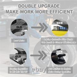 Air Hydraulic Pump 10,000 PSI 1.7L Reservoir NPT 3/8 Oil Outlet, NPT 1/4 In