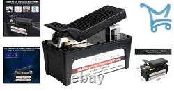 Air Hydraulic Pump 10,000 PSI Aluminum Foot Operated Heavy Machinery Auto Repair