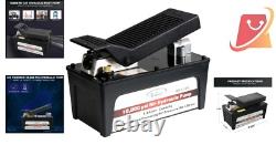 Air Hydraulic Pump 10,000 PSI Aluminum Foot-Operated for Heavy Machinery Auto