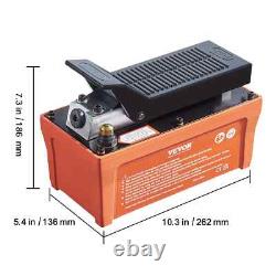 Air Hydraulic Pump 10,000 PSI Gal Reservoir Foot Actuated Air Treadle for Auto