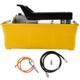 Air Hydraulic Pump, 10,000 Psi Hydraulic Foot Pump, 0.6 Gal Reservoir Foot Opera